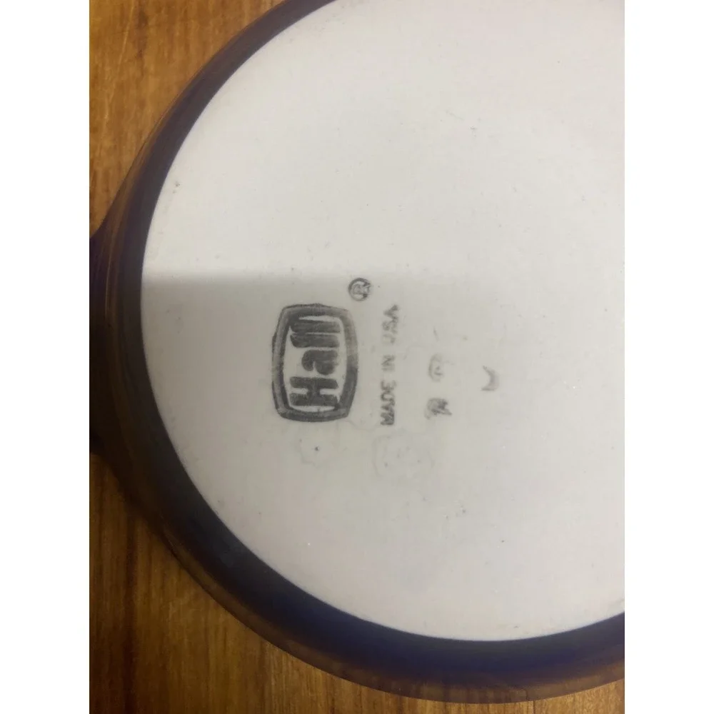 Vintage Hall USA Pottery Cobalt Blue Au Gratin Baking Dish‎